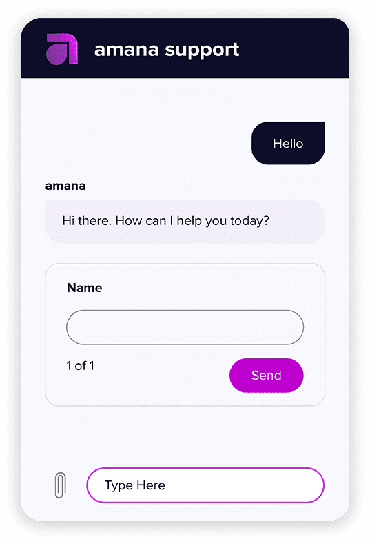 amana support